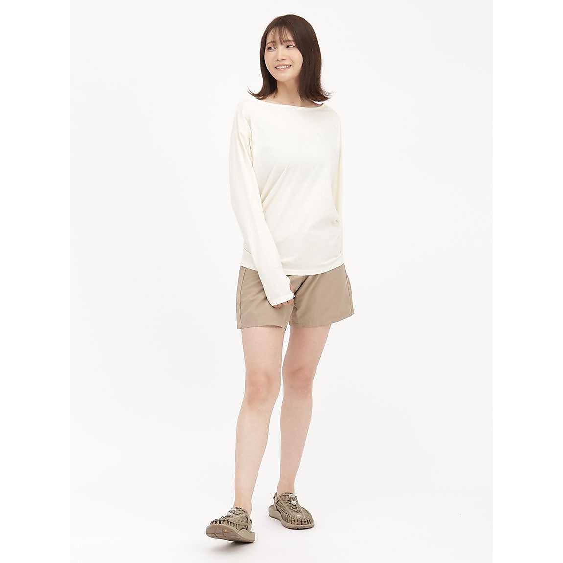 PWYAQA防蚊ロンT　レディース(OV)