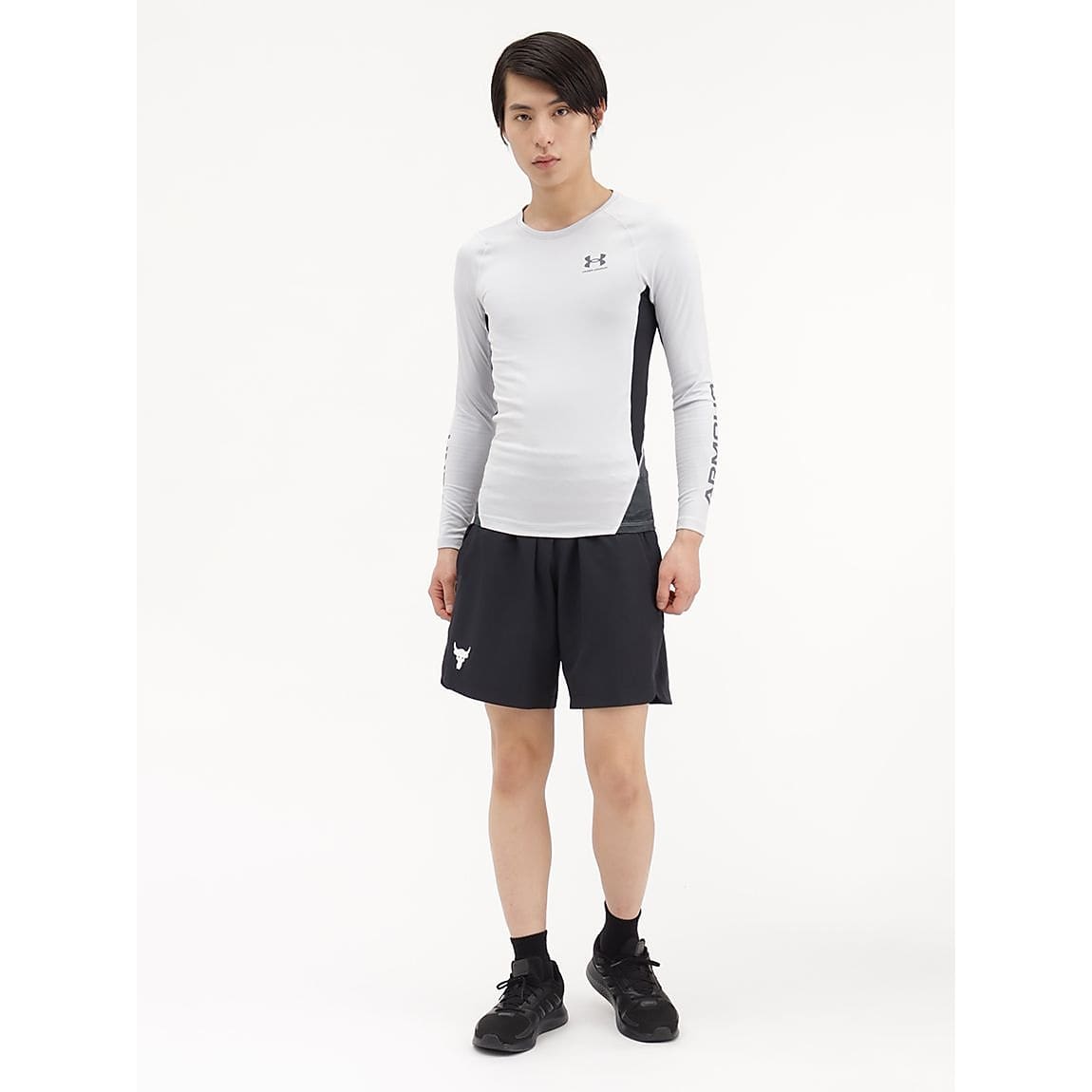 UA COLDGEAR ARMOUR CREW NOVELTY SHIRT