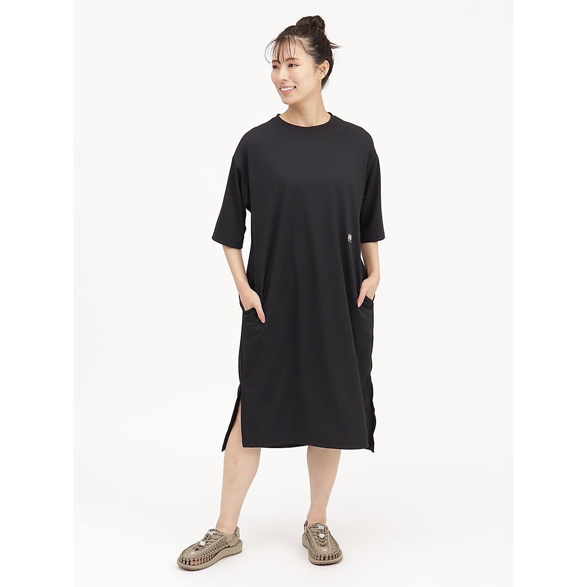 W S/S ONE POINT OP (ショートスリーブワンポイントワンピース)