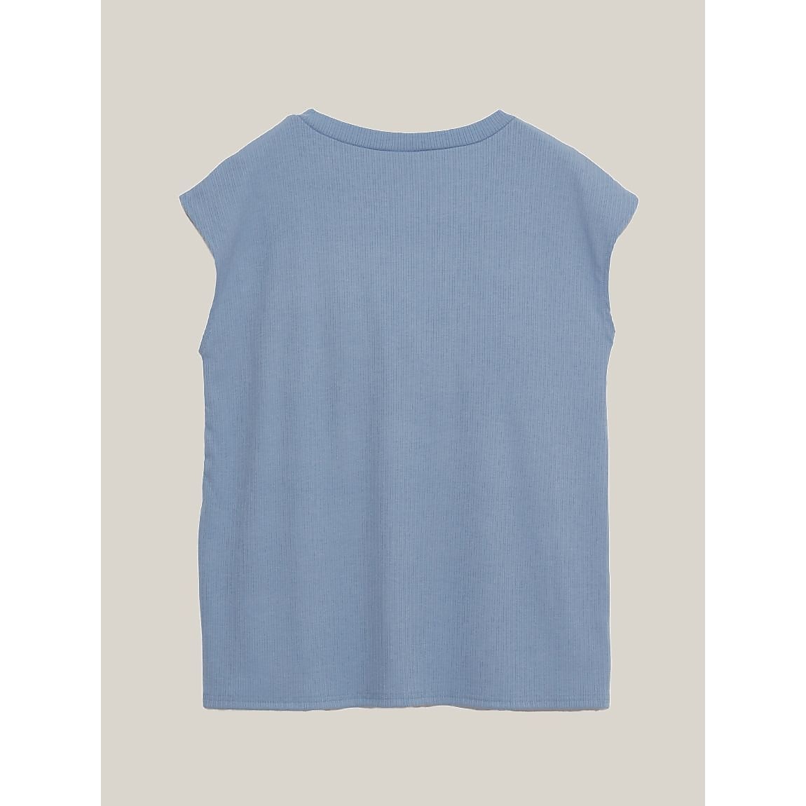 ランダムテレコ フレンチスリーブTシャツ LADIES
