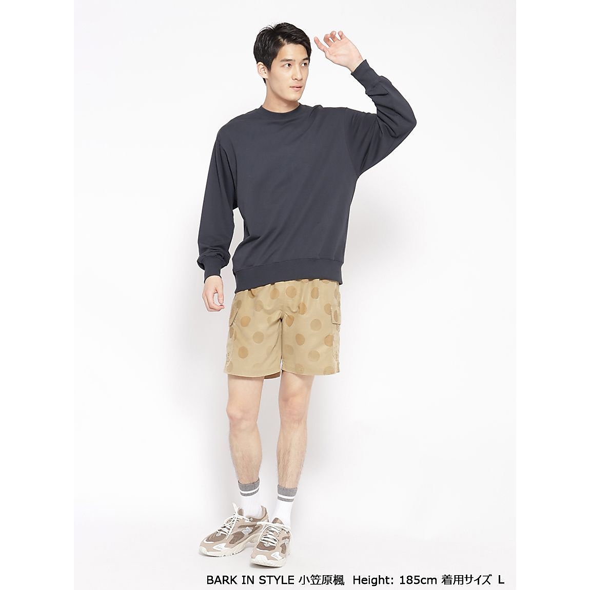 PLAY WITH WATER ウェットドットハーフパンツ MENS