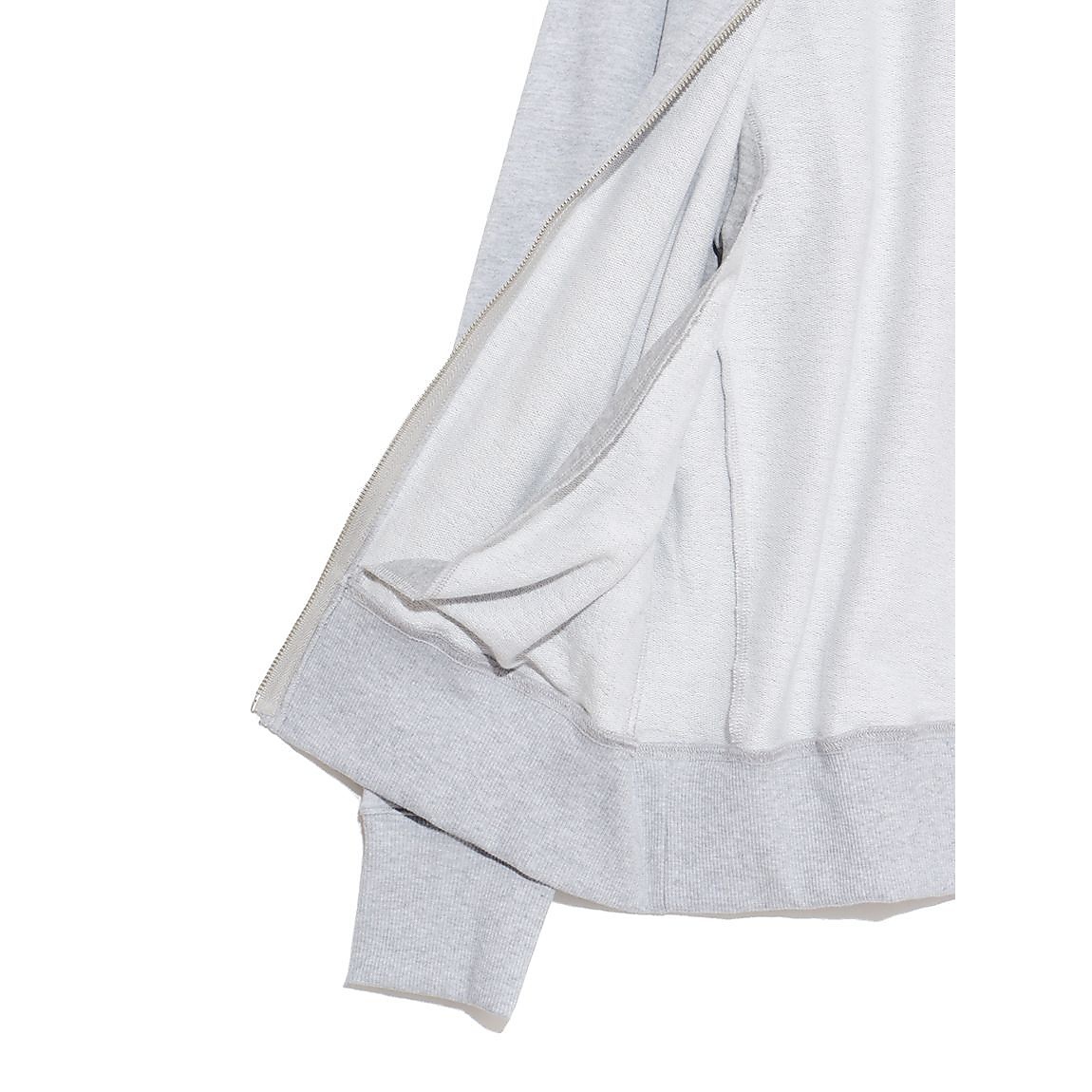 コットンミニ裏毛 ジップフーディ LADIES