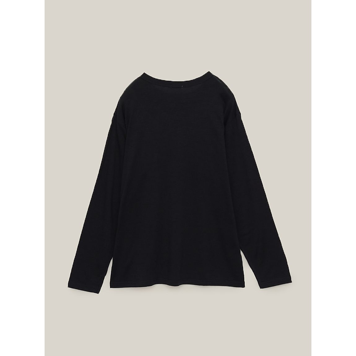 メリノウール レギュラー長袖ポケットTシャツ MENS