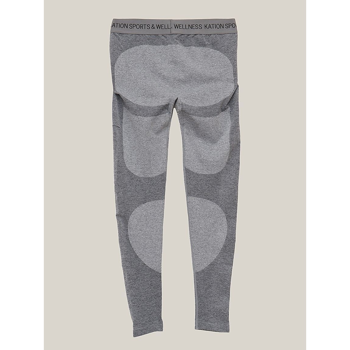 杢成型ニット ロングタイツ MENS