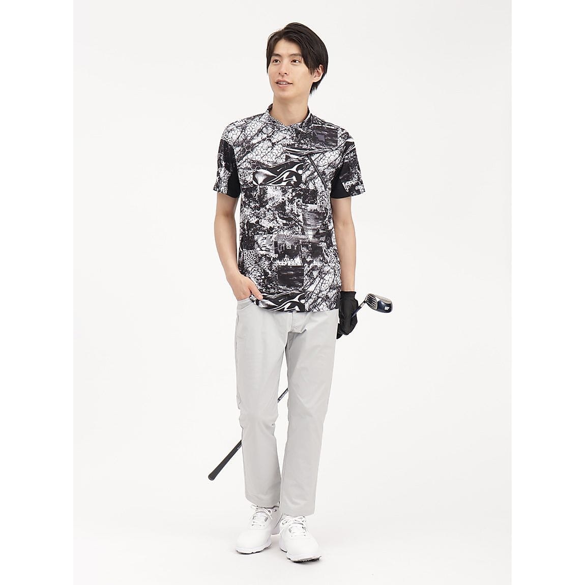 SKULL ICY BREATH DIGITAL MOCK SHIRT