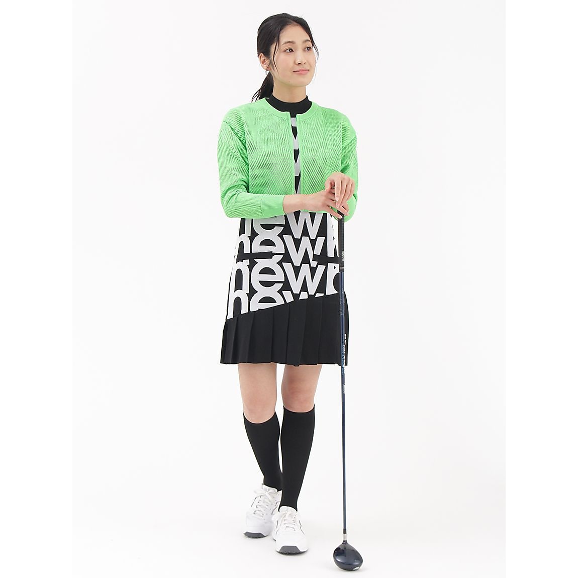 MESH KNIT SHORT BLOUSON