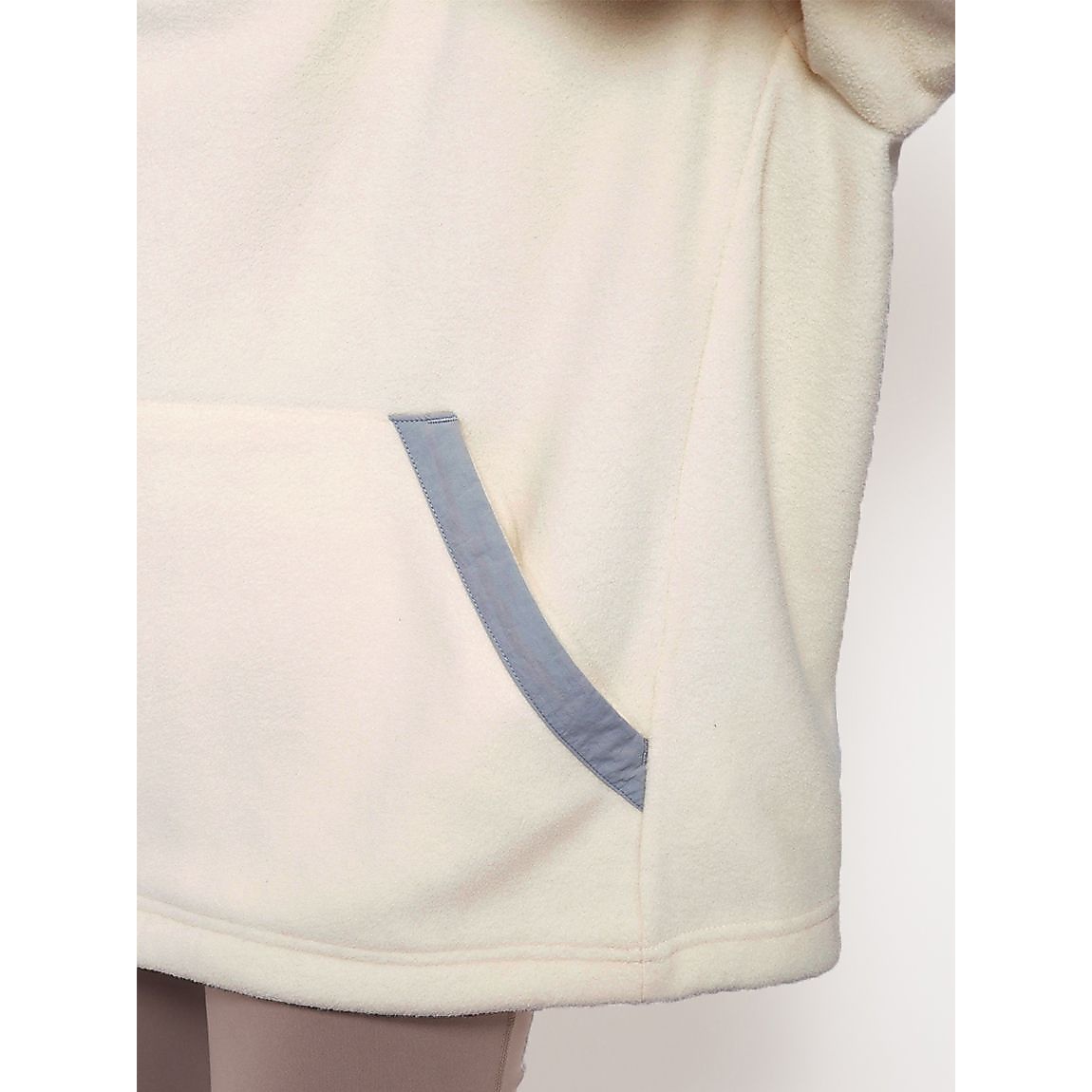 マイクロフリース ハーフジップフーディUNISEX