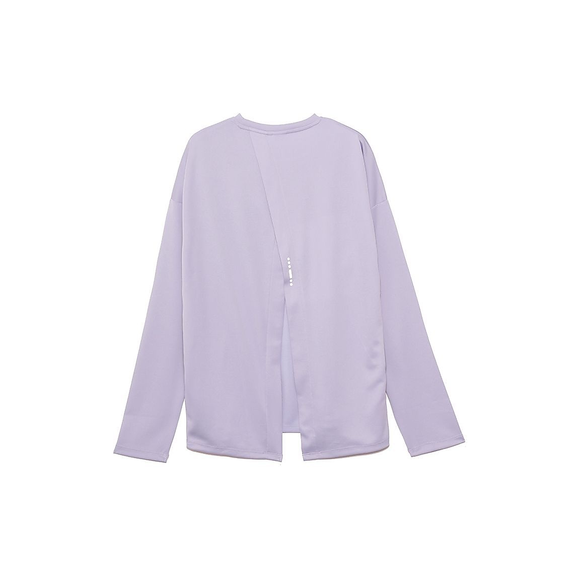 for RUN テックカノコ バックスリット長袖Tシャツ LADIES