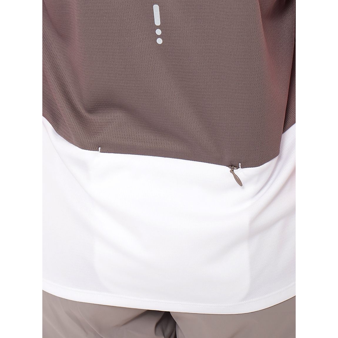 for RUN ドライスムースpr スリーカラーライン長袖Tシャツ LADIES