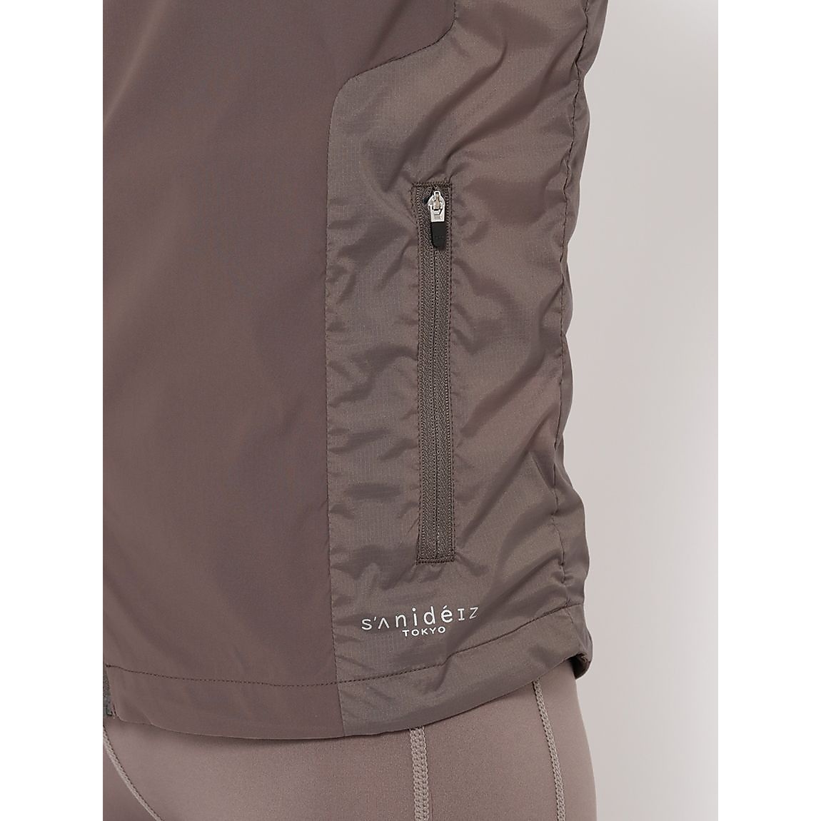 for RUN 撥水ストレッチ フーディベスト LADIES