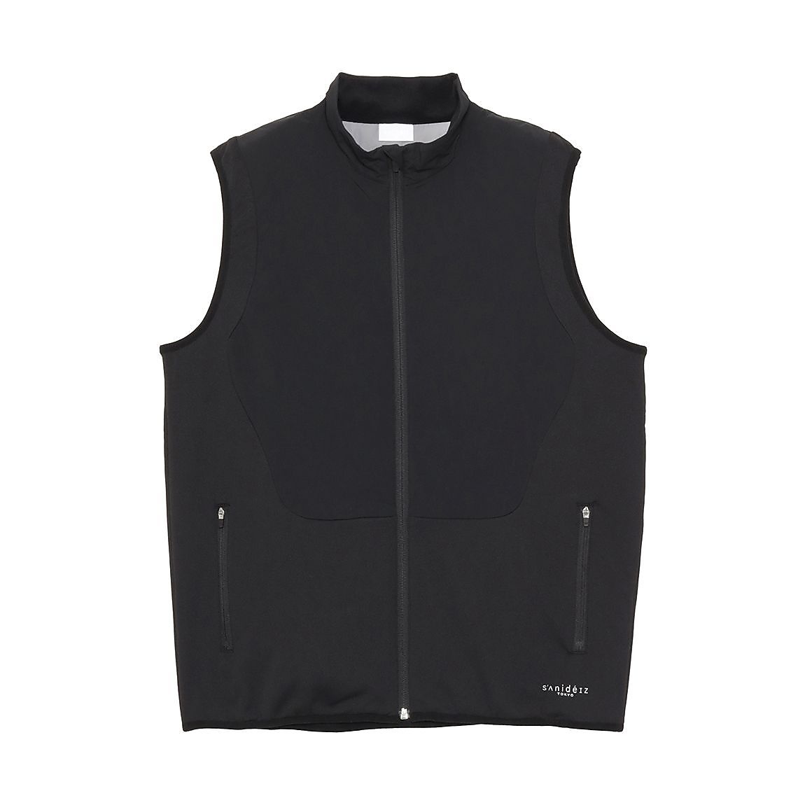 HYBRID 中綿/ジャージ スタンドカラーベスト MENS