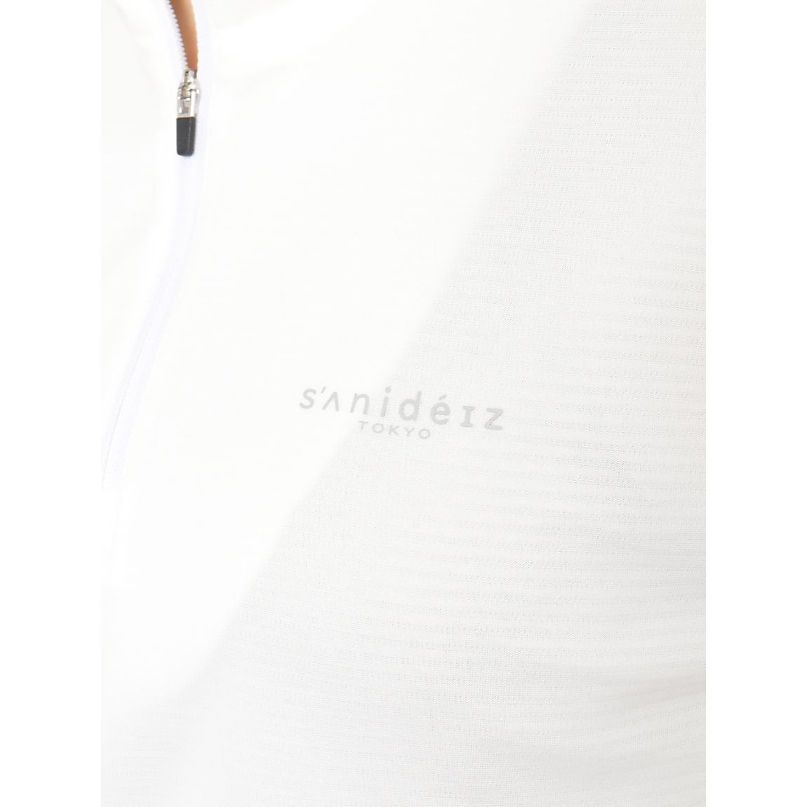 ハニカムドライスムース ハーフジップ長袖TシャツLADIES