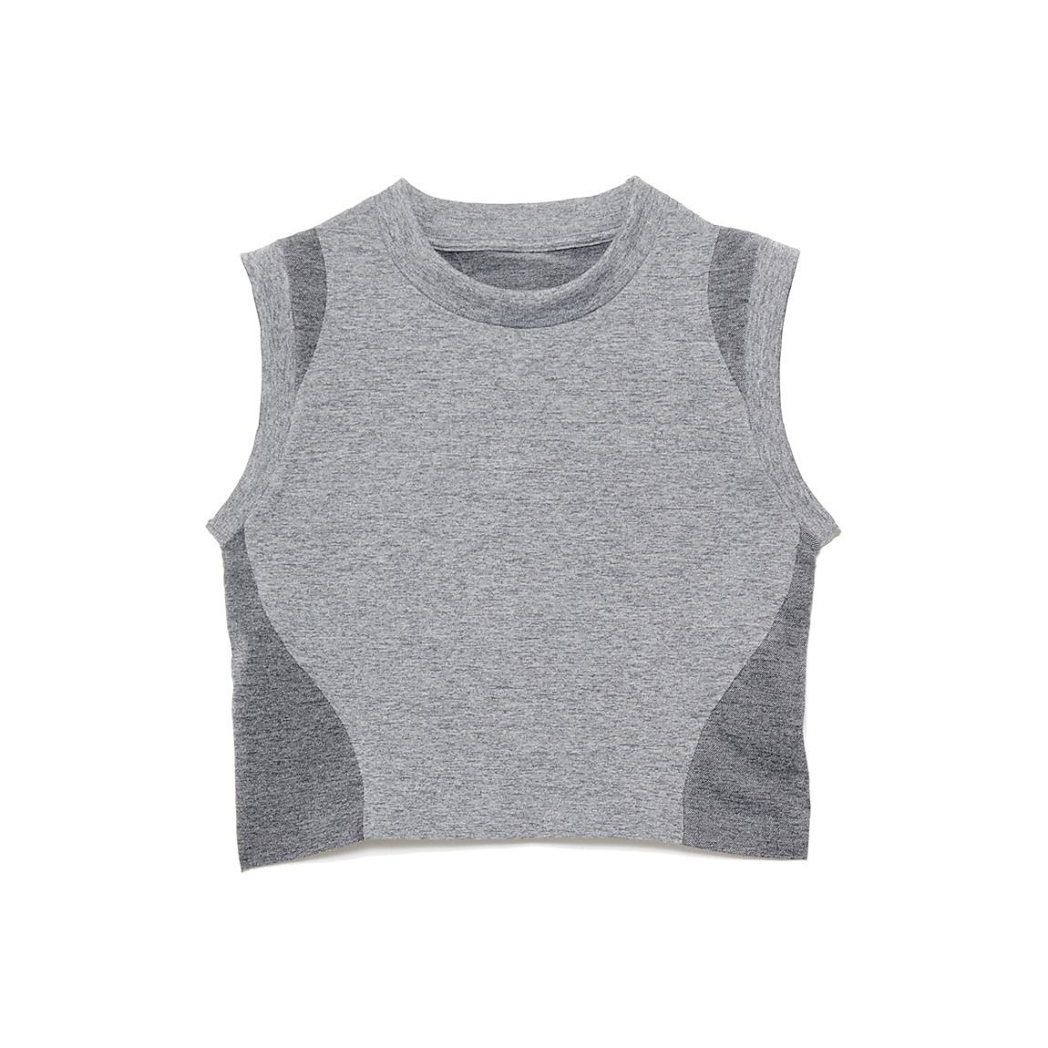 杢成型 クロップトタンクトップLADIES