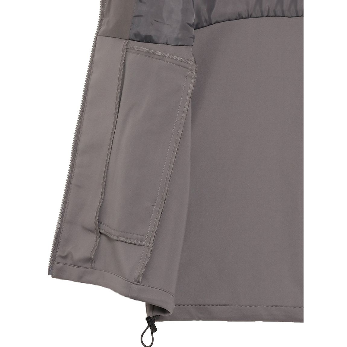 エステルタフタ中綿ハイブリッド スタンドカラーベストMENS