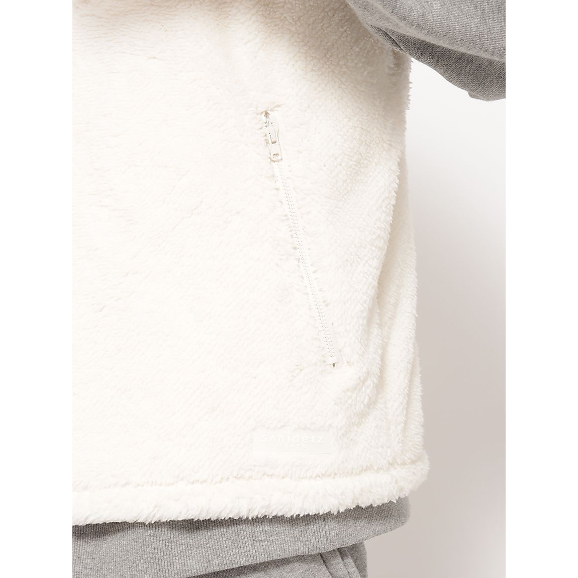 防風ボアフリース スタンドカラーベストUNISEX