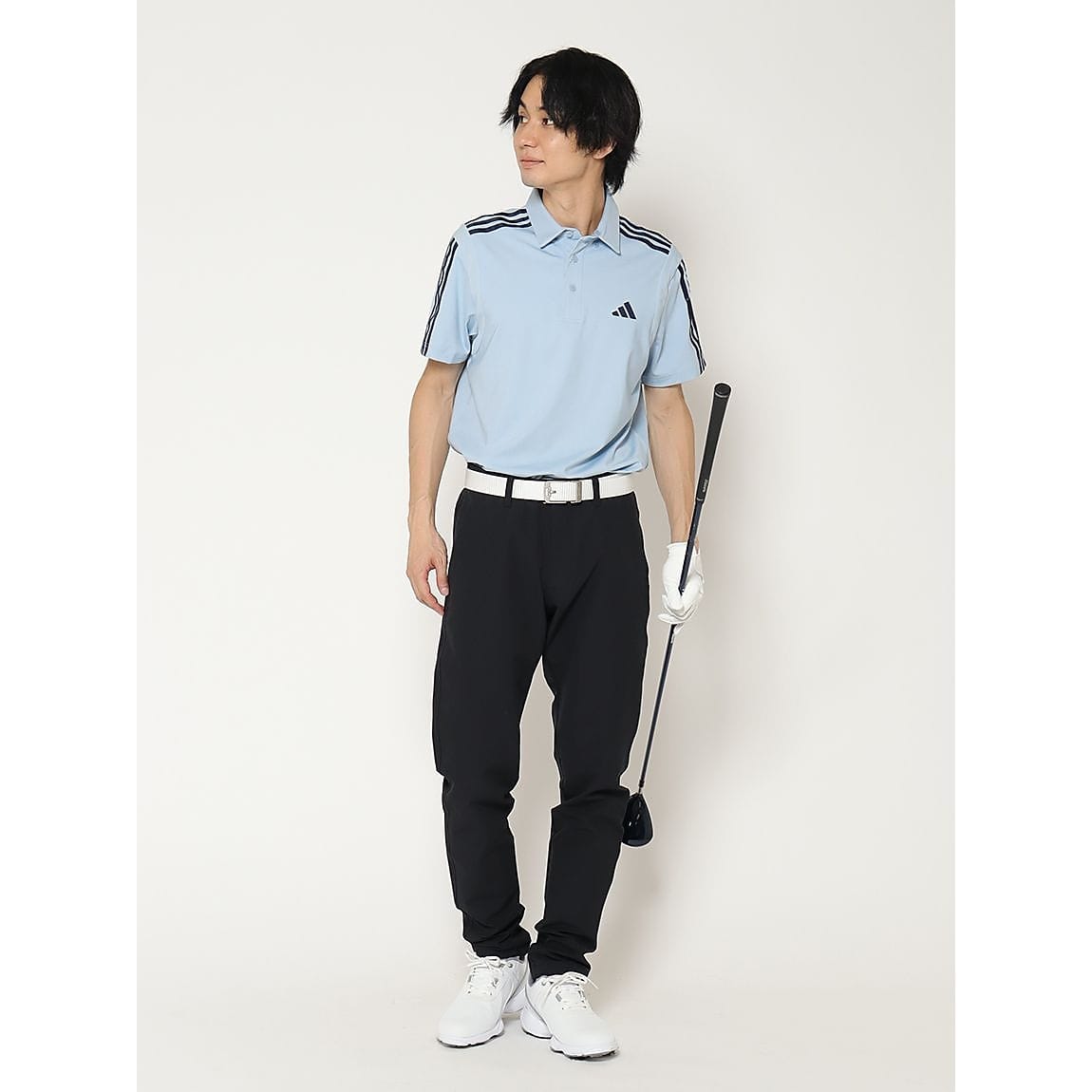 ＨＥＡＴ．ＲＤＹスリーストライプス　半袖ストレッチシャツ