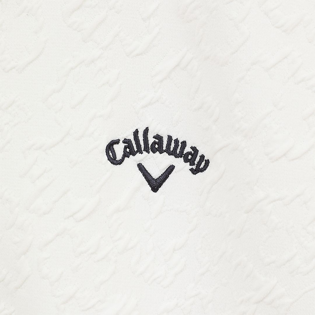 フラワージャカードスウェットパーカー