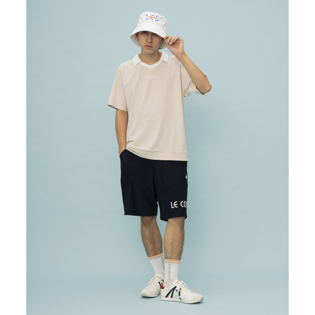 サッカー衿シャツ(Aile forme)