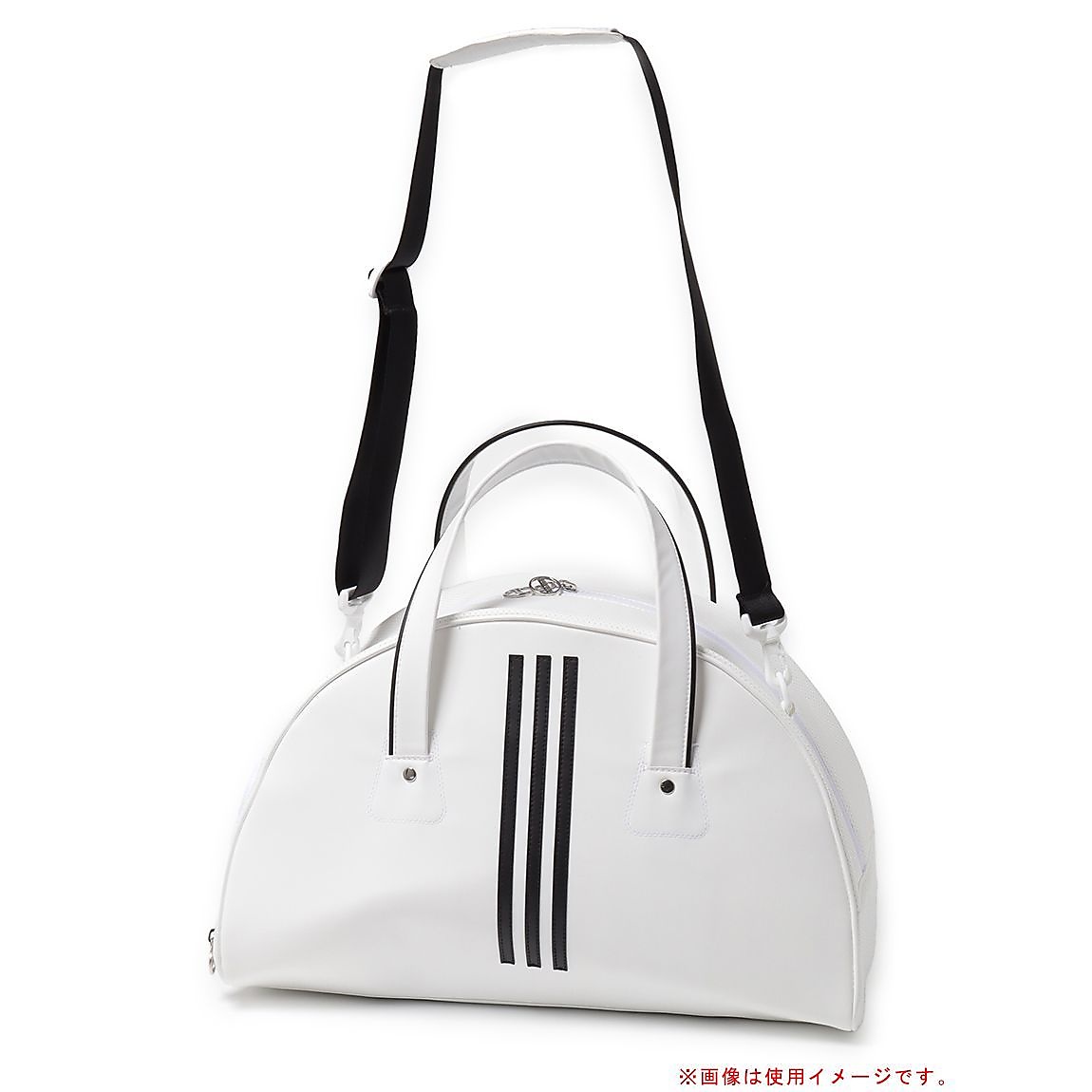 スリーストライプス ボストンバッグ