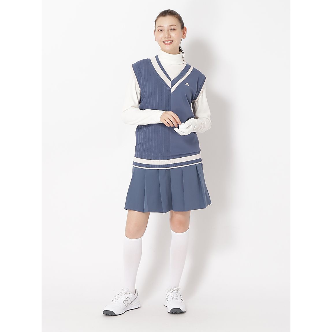 マルチパターン Vネックベスト