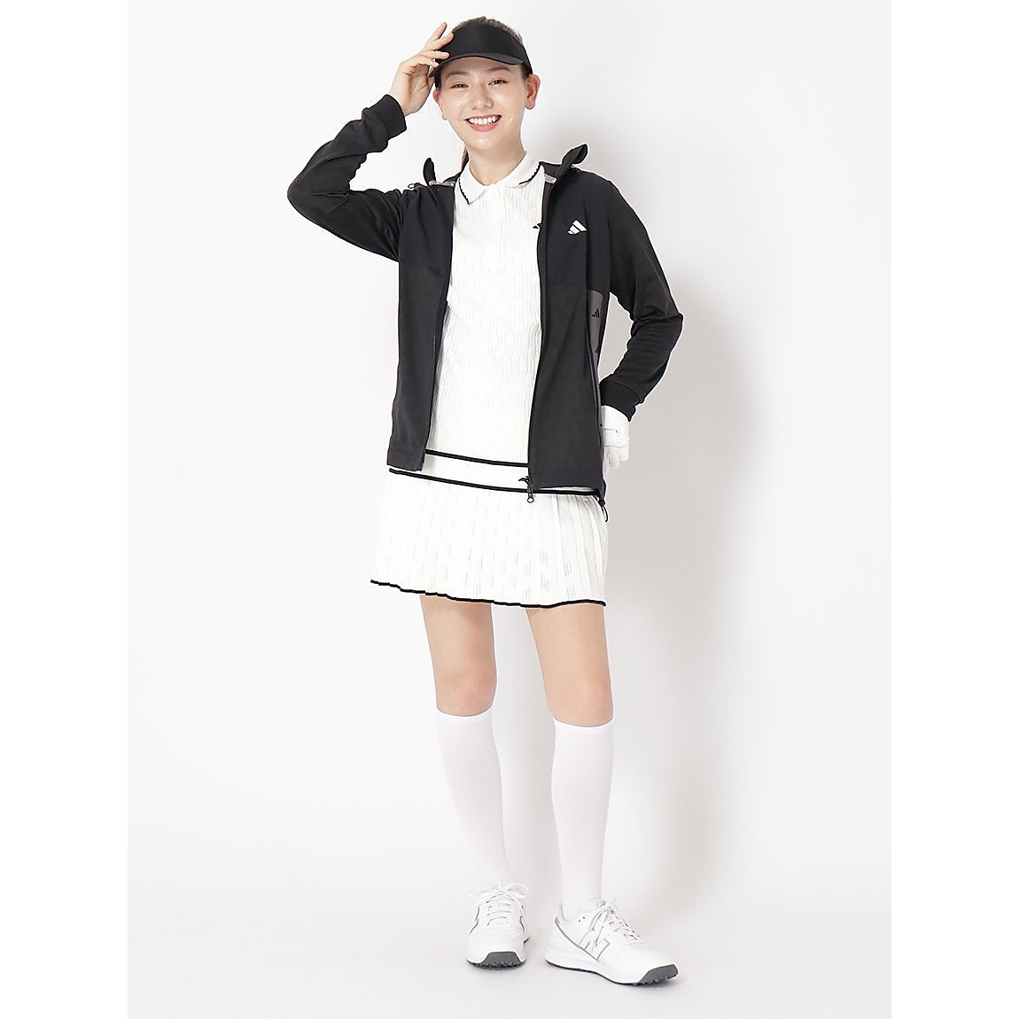 ファブリックミックスストレッチ フーディー