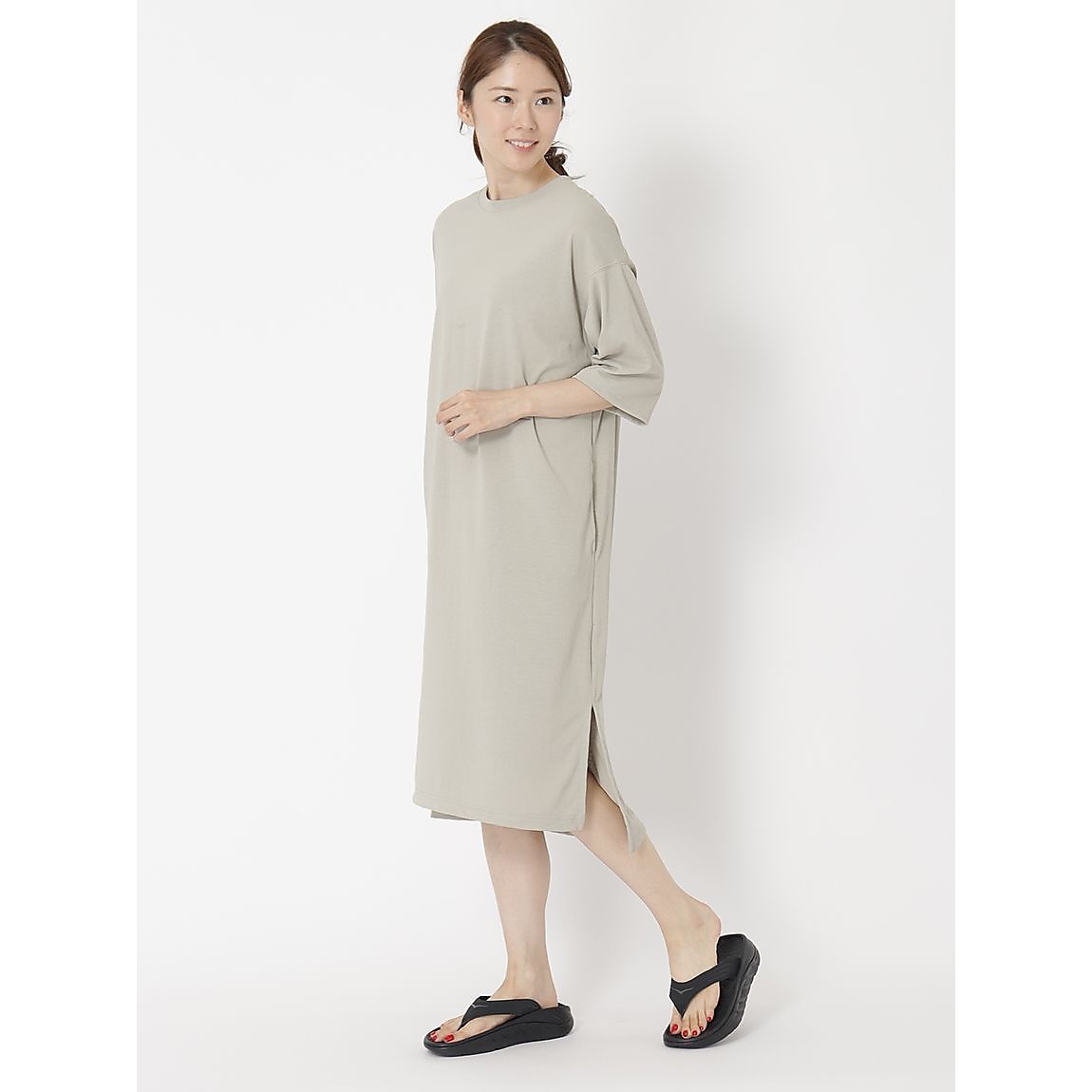 W S/S ONE POINT OP (ショートスリーブワンポイントワンピース)