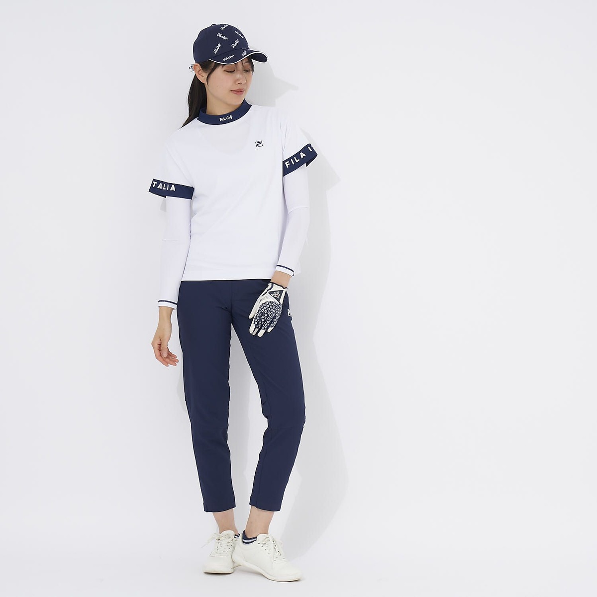 FILA GOLFハンソデ シャツ