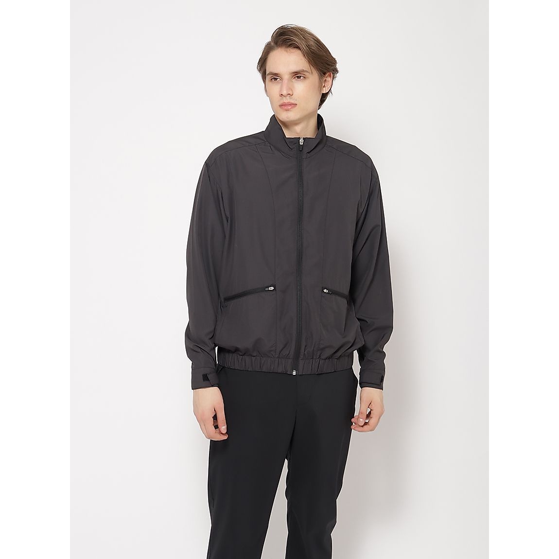 ポリエステルリップ for GOLF スタンドブルゾン UNISEX