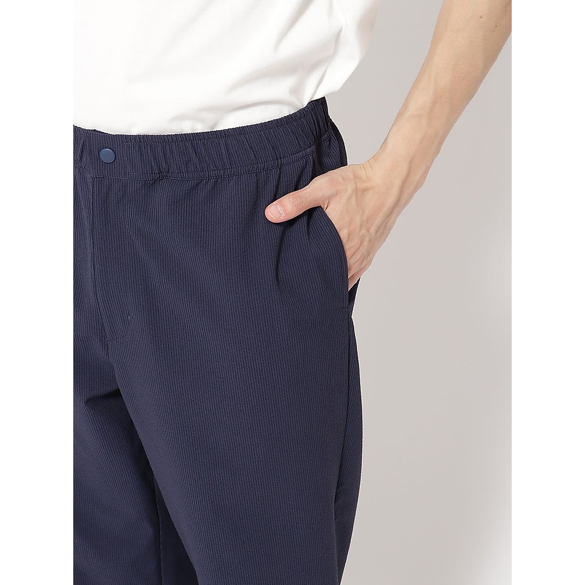 ミニサッカーストライプ イージーパンツ MENS