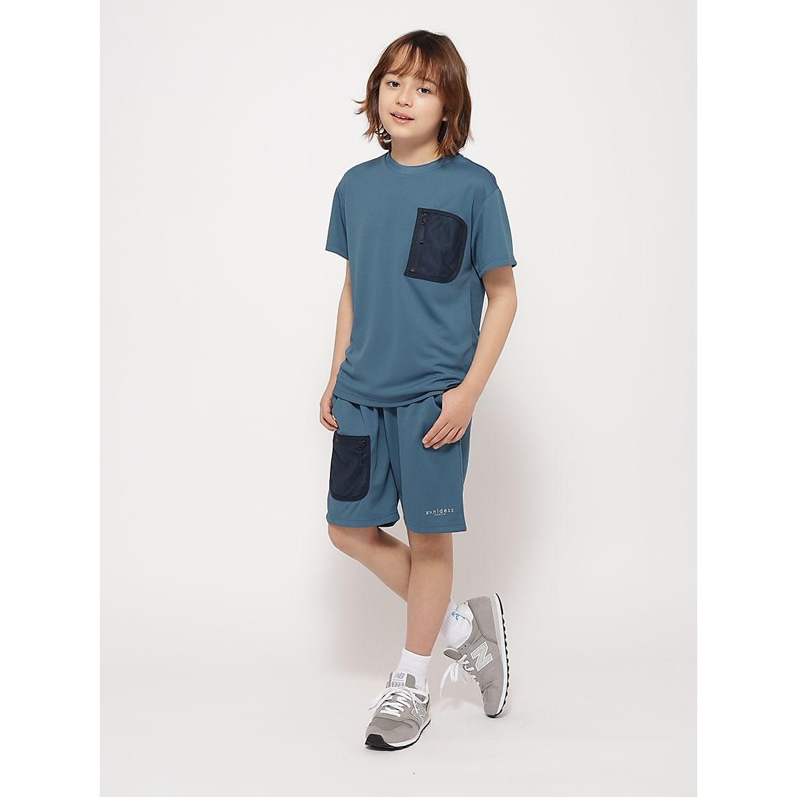 PEメッシュスムース メッシュポケットパンツ JUNIOR