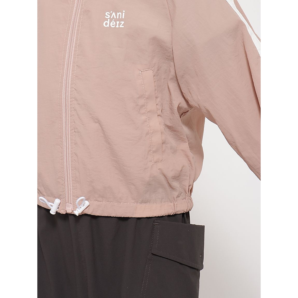 NYワッシャー スタンドカラーブルゾン GIRLS