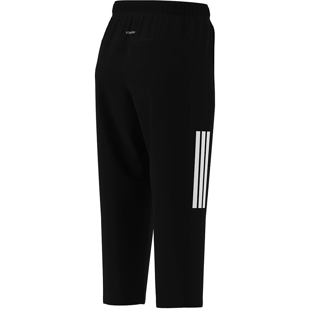 W ACTV ウーブンライトカプリパンツ