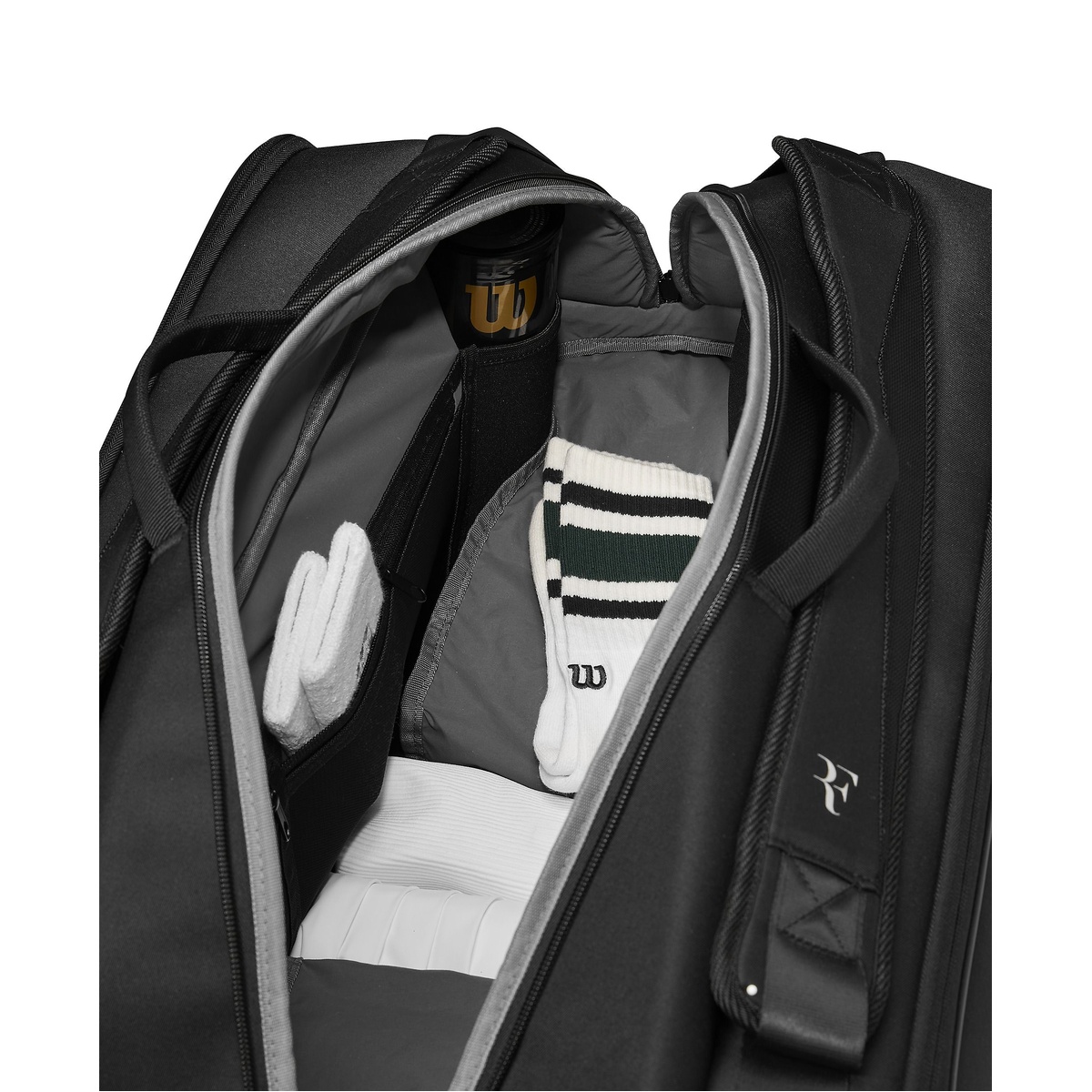 RF TOURNAMENT RACQUET BAG BLACK