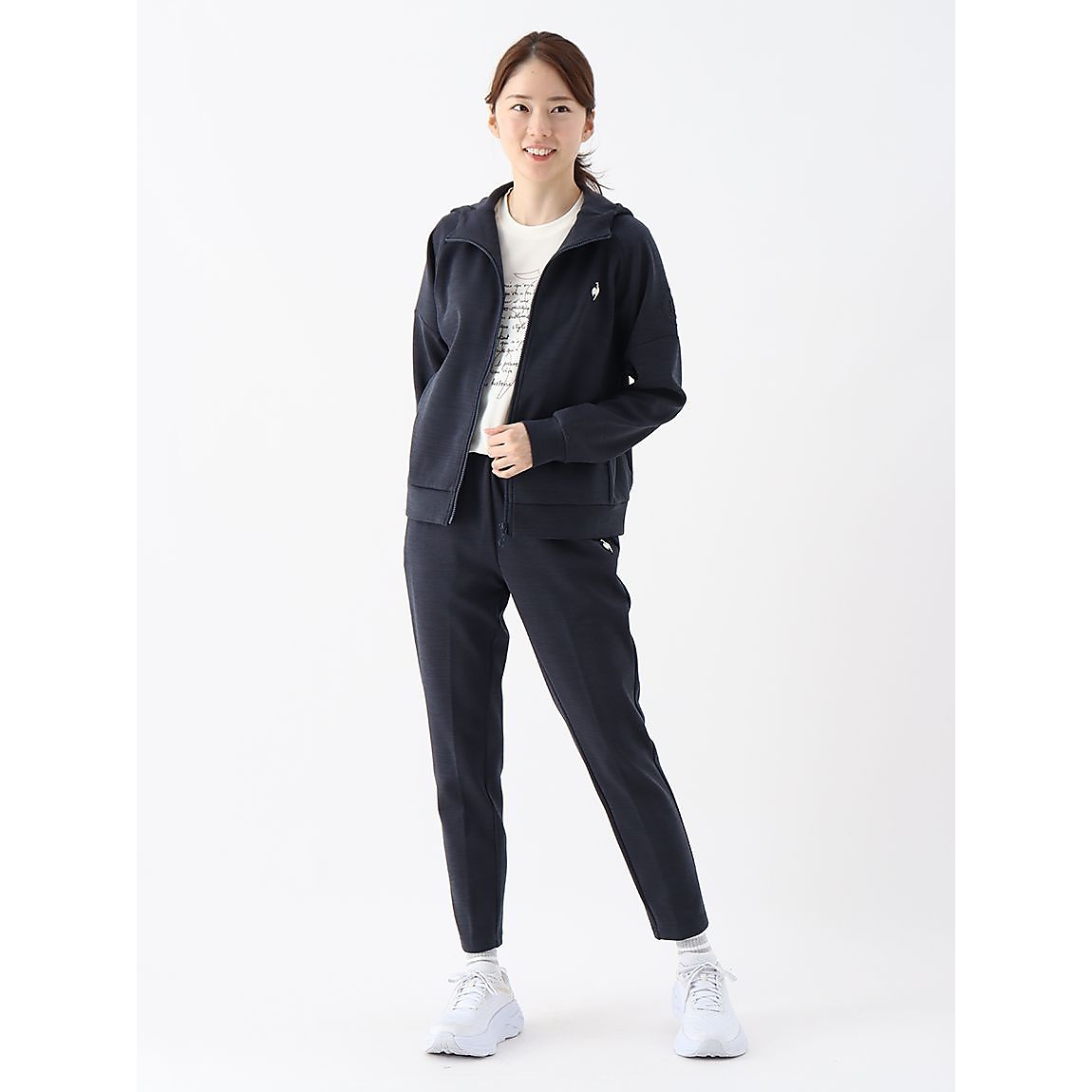 アクティブスウェット フード付きフルジップ