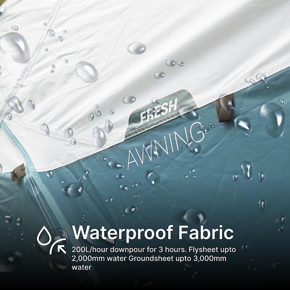 ワンタッチテント 2 SECONDS EASY FRESH&BLACK 3人用