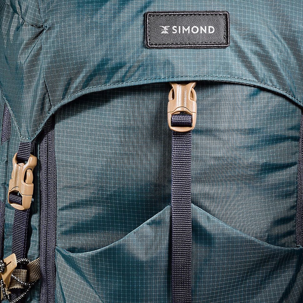 ハイキングメンズバックパック50－60LGRN