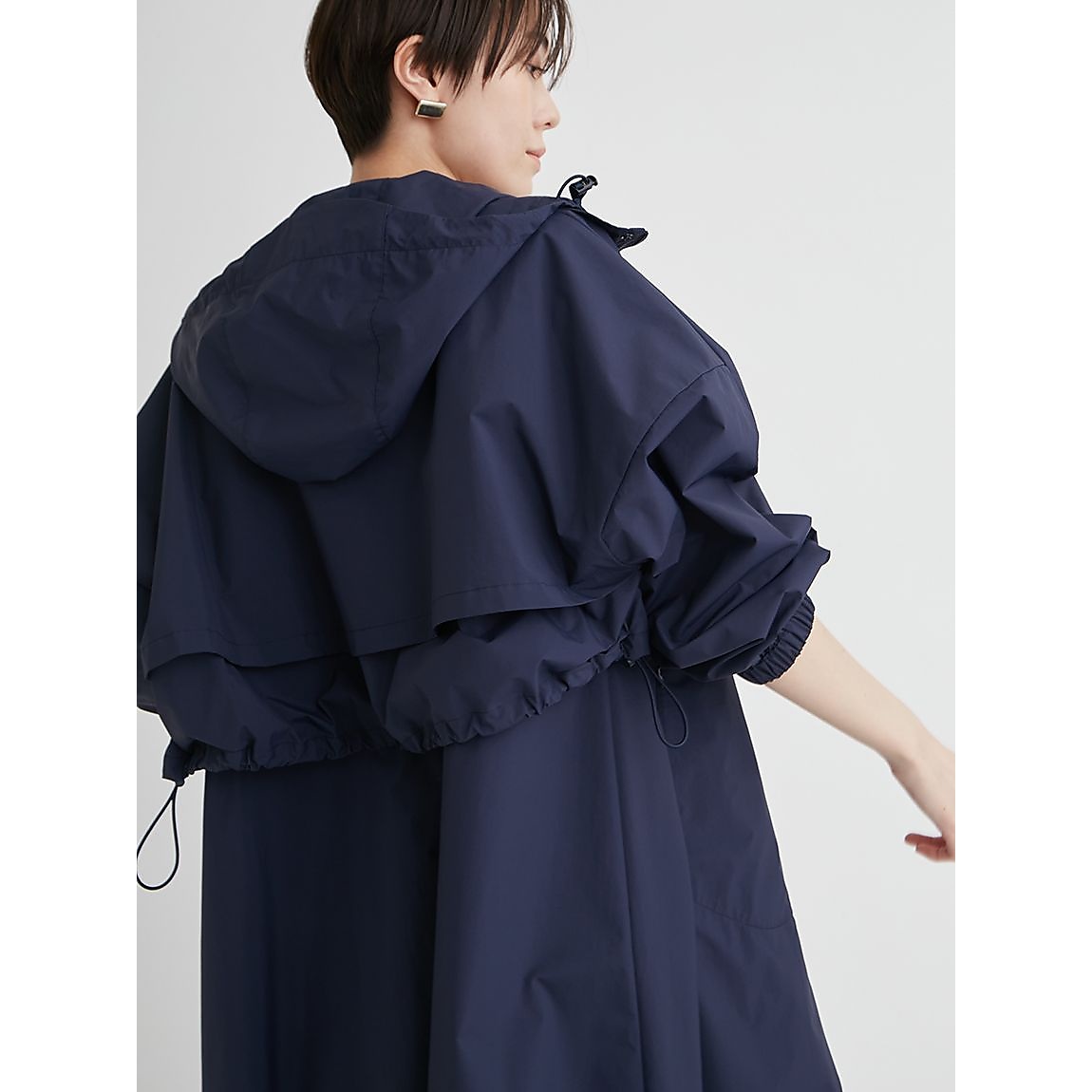 3wayレイヤードecoレインコート