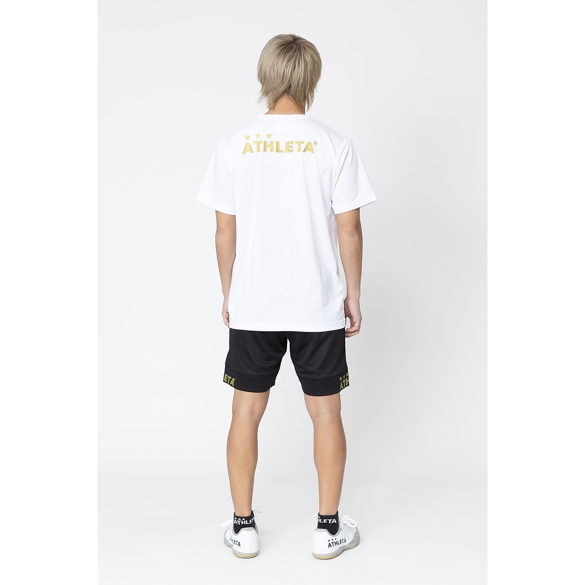 FCA ジャガードプラTシャツWHT
