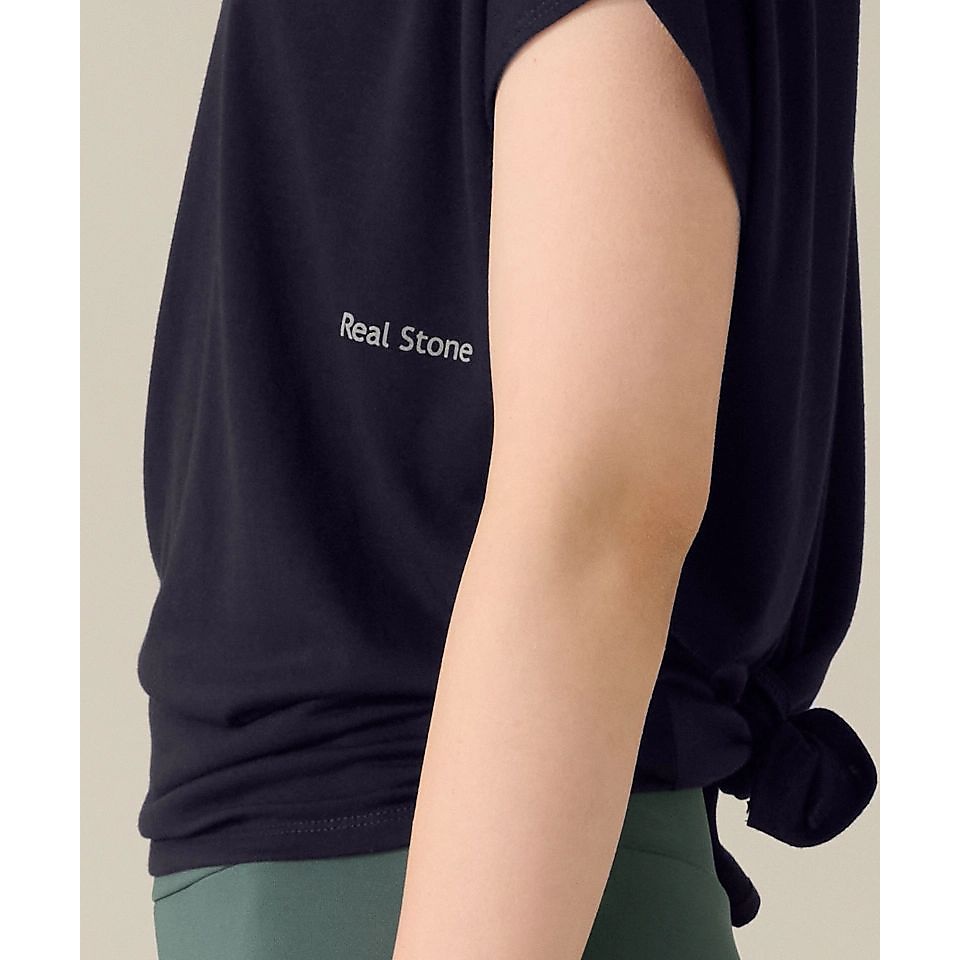 Real Stone フレンチスリーブトップ NV