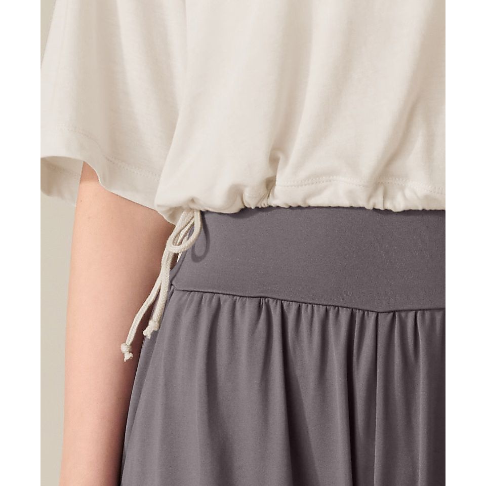 Real Stone ハーフスリーブトップ  SAND