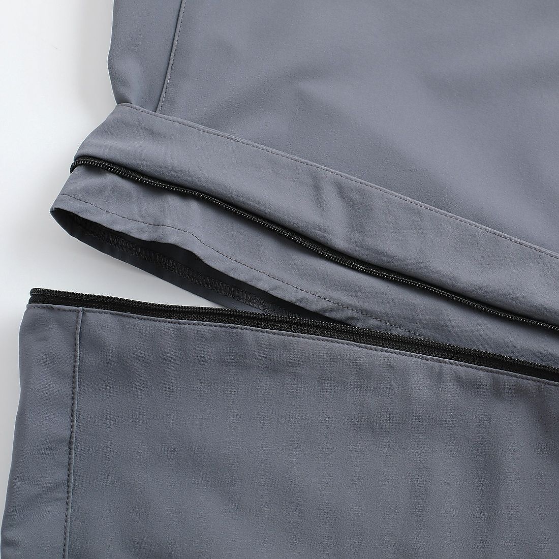 Decathlonメンズ 2WAY モジュールパンツ MH100 GRY