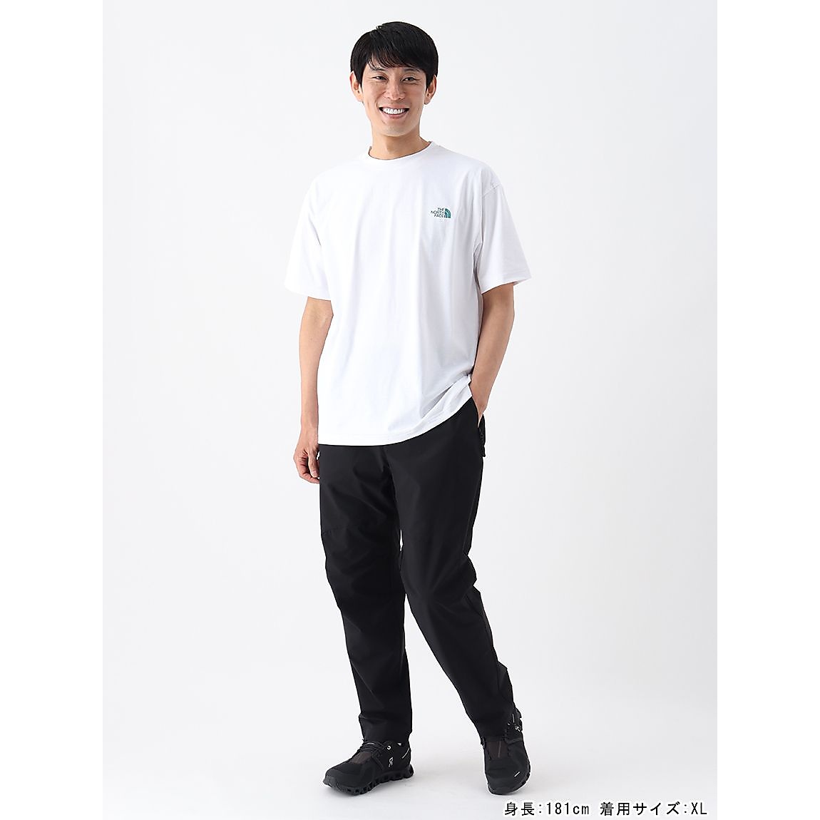 STRETCH CLOTH PANTS XL BLACK