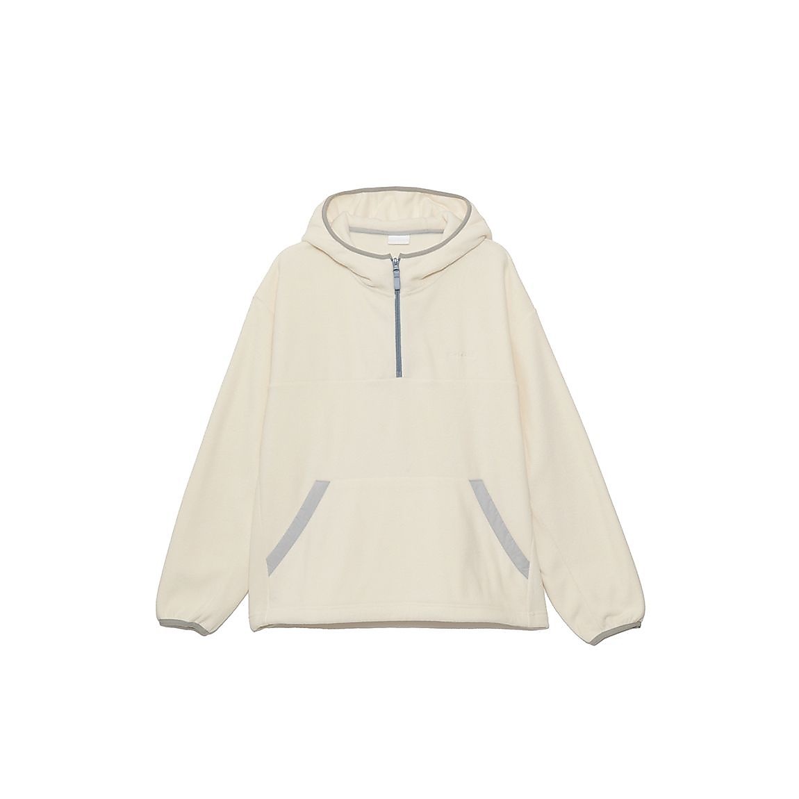 マイクロフリース ハーフジップフーディUNISEX