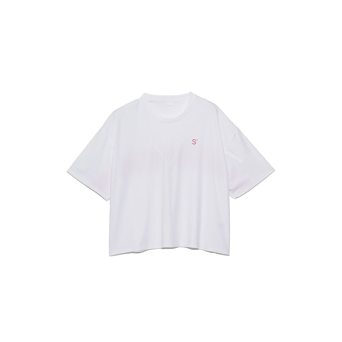 for RUN ドライスムースpr オーバーサイズラインTシャツ LADIES