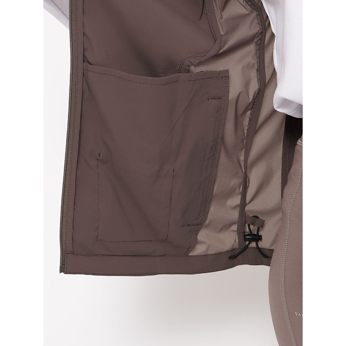 for RUN 撥水ストレッチ フーディベスト LADIES