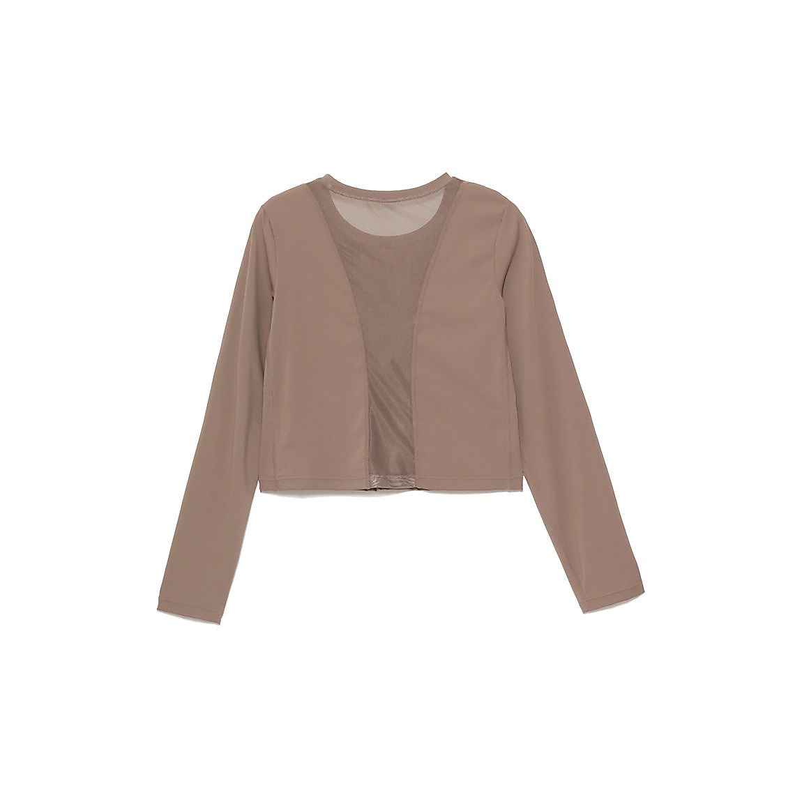 FOR FITNESS NYジャージ メッシュ長袖Tシャツ LADIES