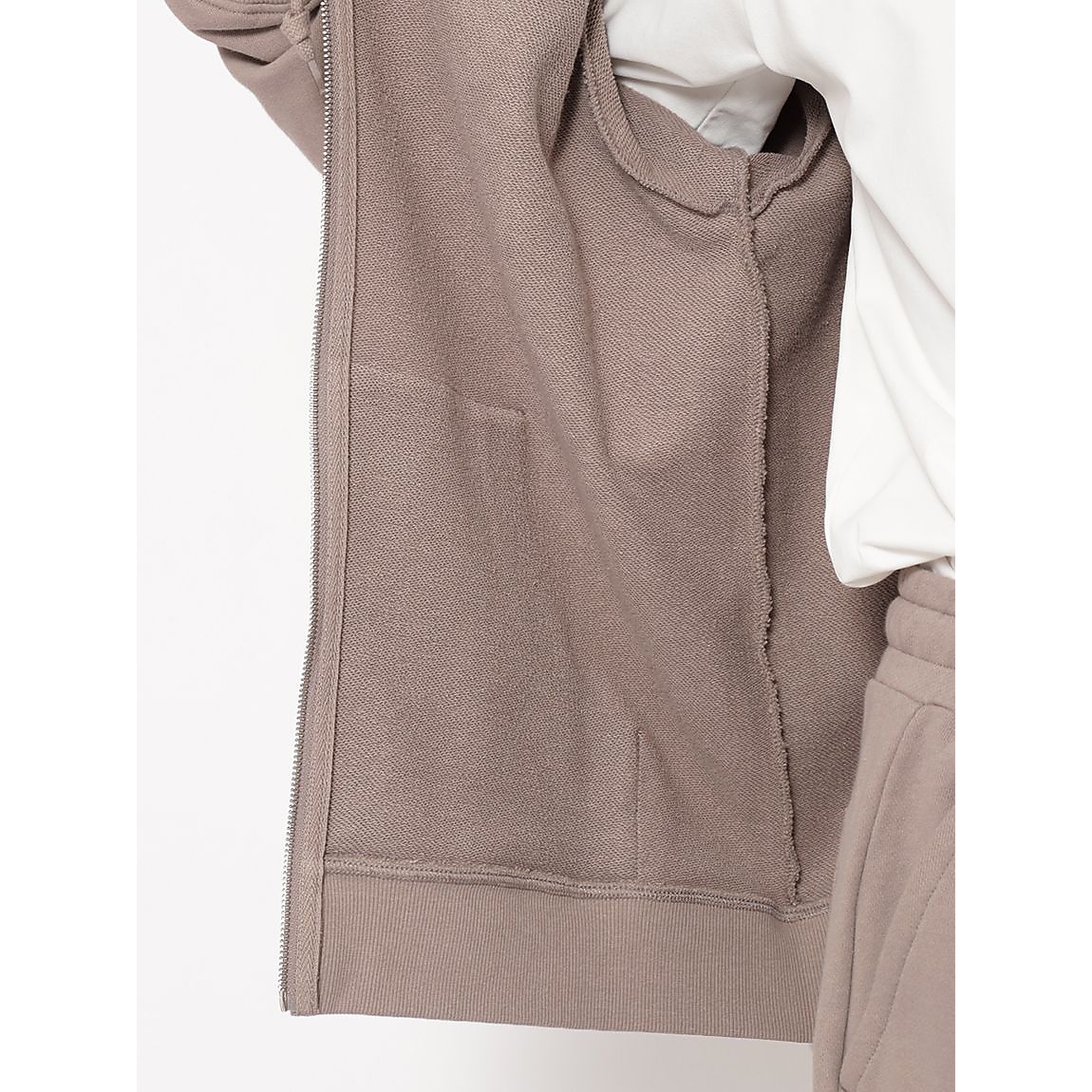 裏毛スエット フルZIPフーディ UNISEX