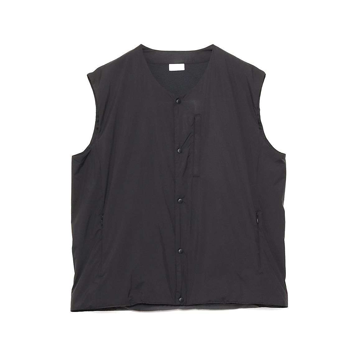 トリニティエアリー ノーカラーベストMENS