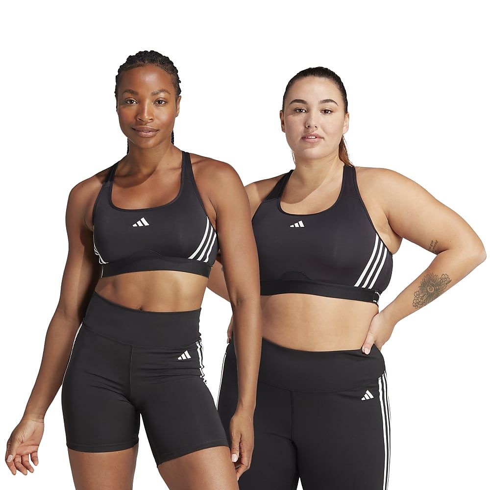 W TRN PWRCT 3ST ミディアムサポートブラ