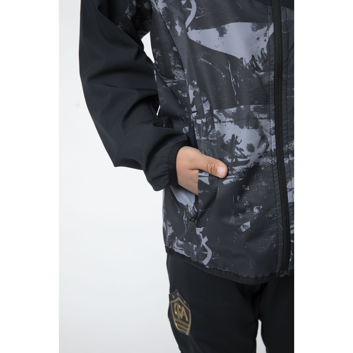 FCA Jrストレッチウィンドジャケット